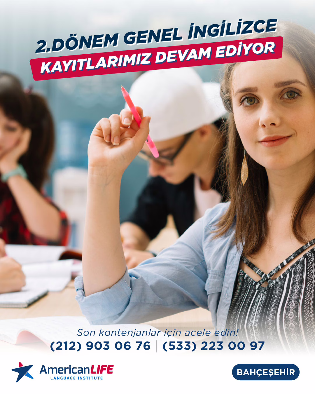 Bahçeşehir Yetişkinler İçin İngilizce Kursu