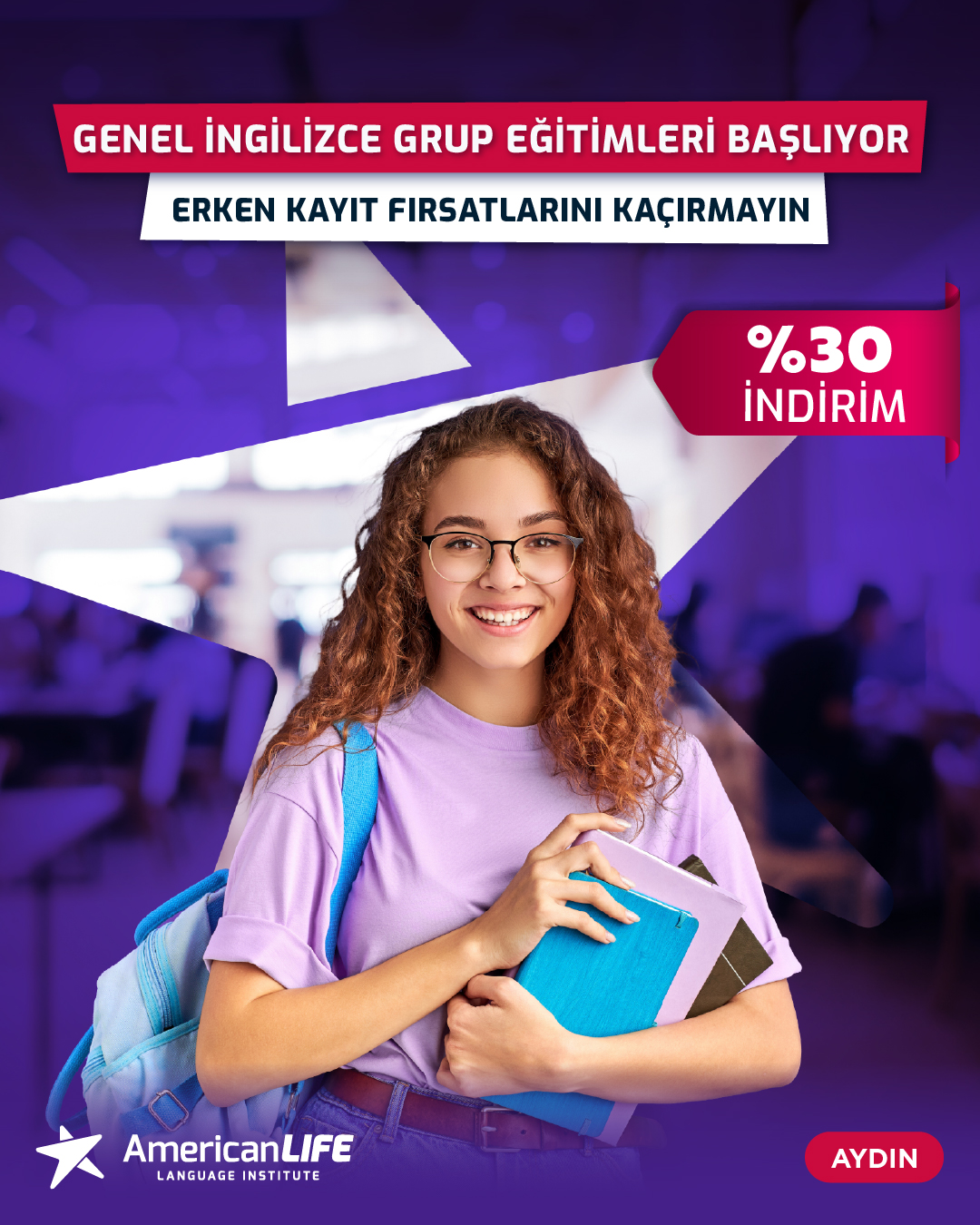 Aydın yetişkinler için ingilizce