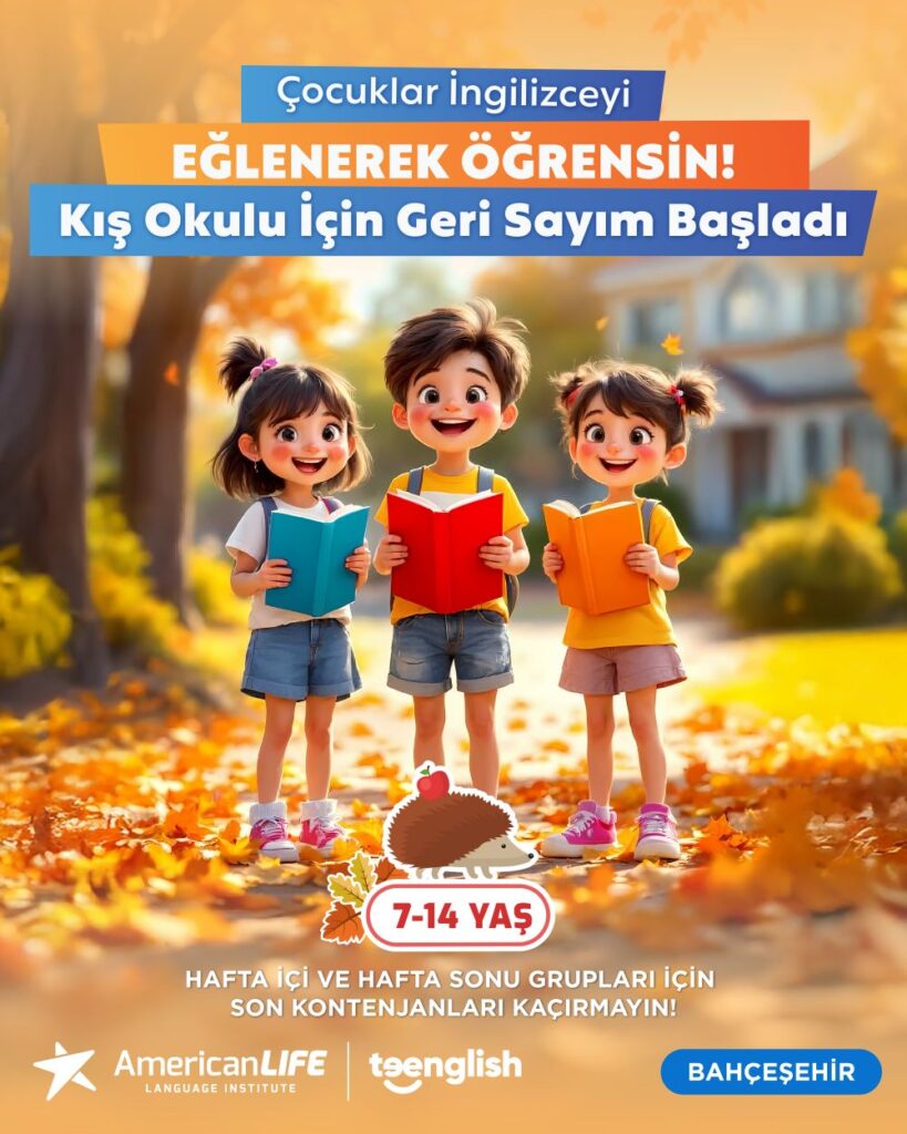 Bahçeşehir Çocuklar İçin İngilizce Kursu