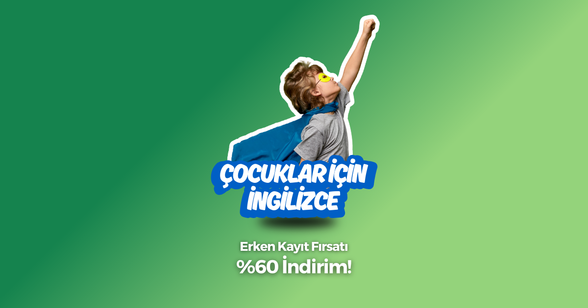 Denizlide çocuklar için ingilizce kursu