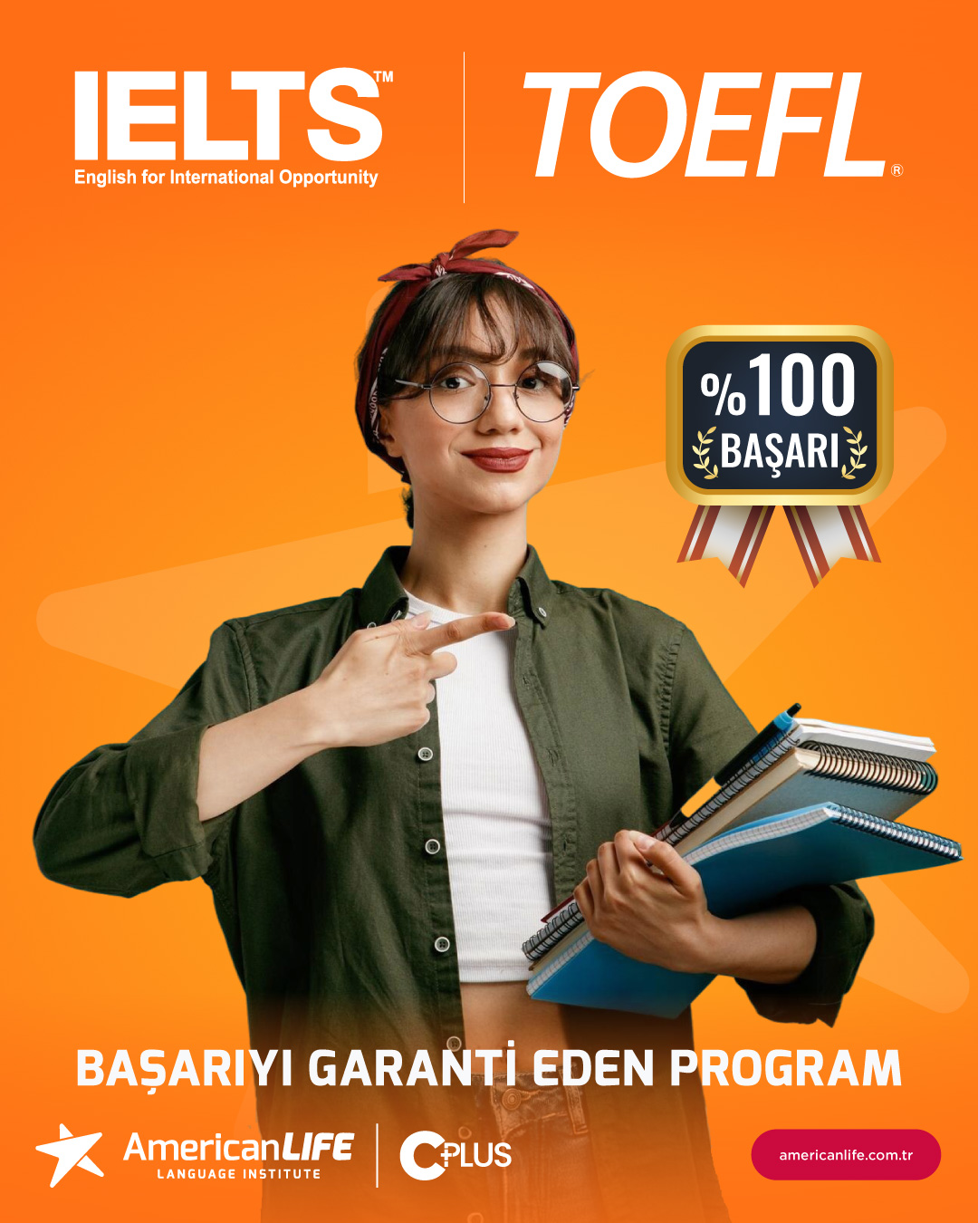 IELTS veya TOEFL’dan yüksek skor