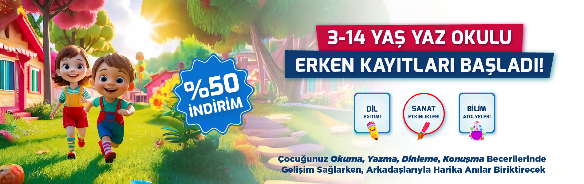 Gaziantep Yaz Okulu Kampanyası