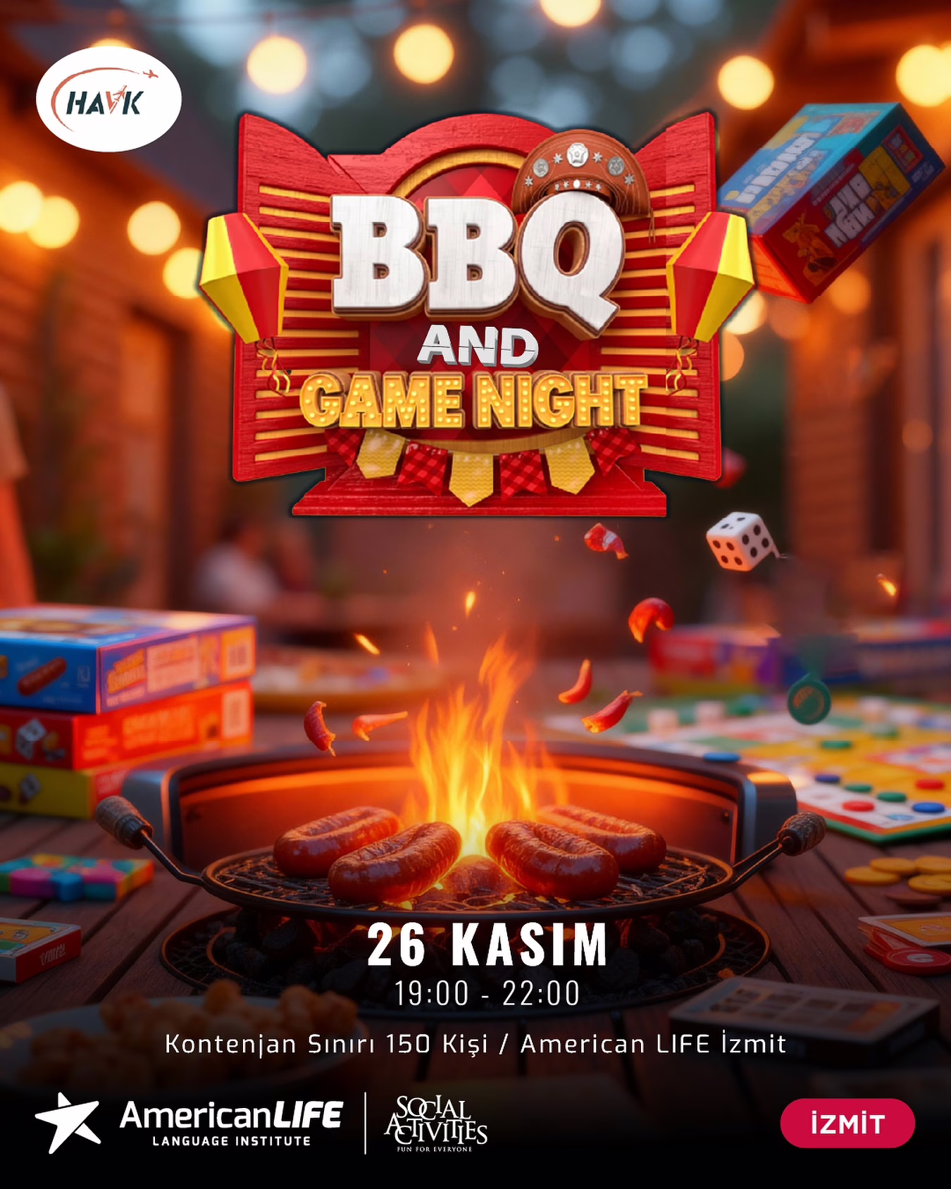BBQ & GAME NIGHT