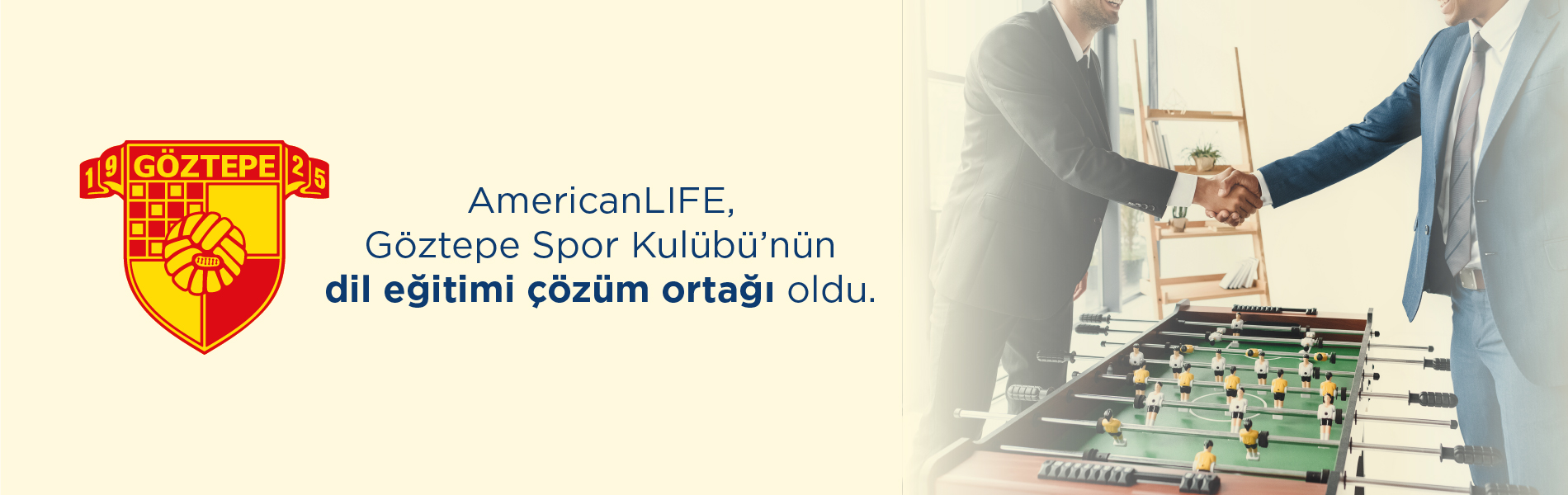 Göztepe Spor Kulübü Dil Çözüm Ortağı American LIFE
