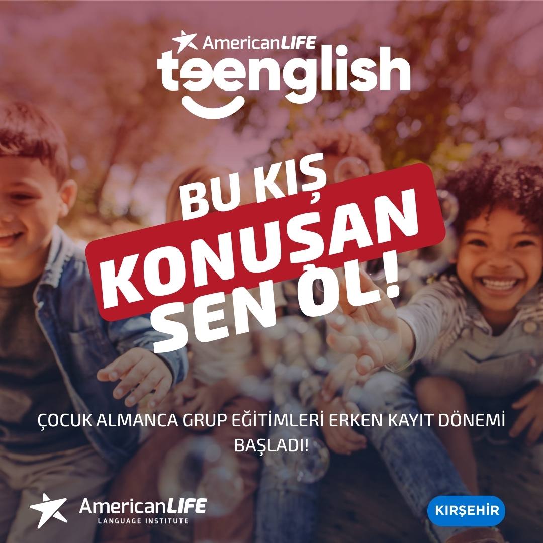 Kırşehir Çocuklar İçin İngilizce Kursu