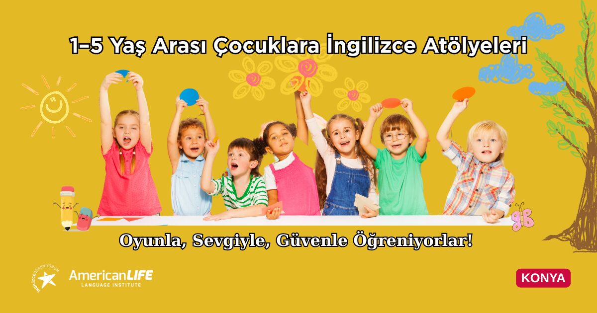 1–5 Yaş Çocuklar İçin İngilizce Eğitimi