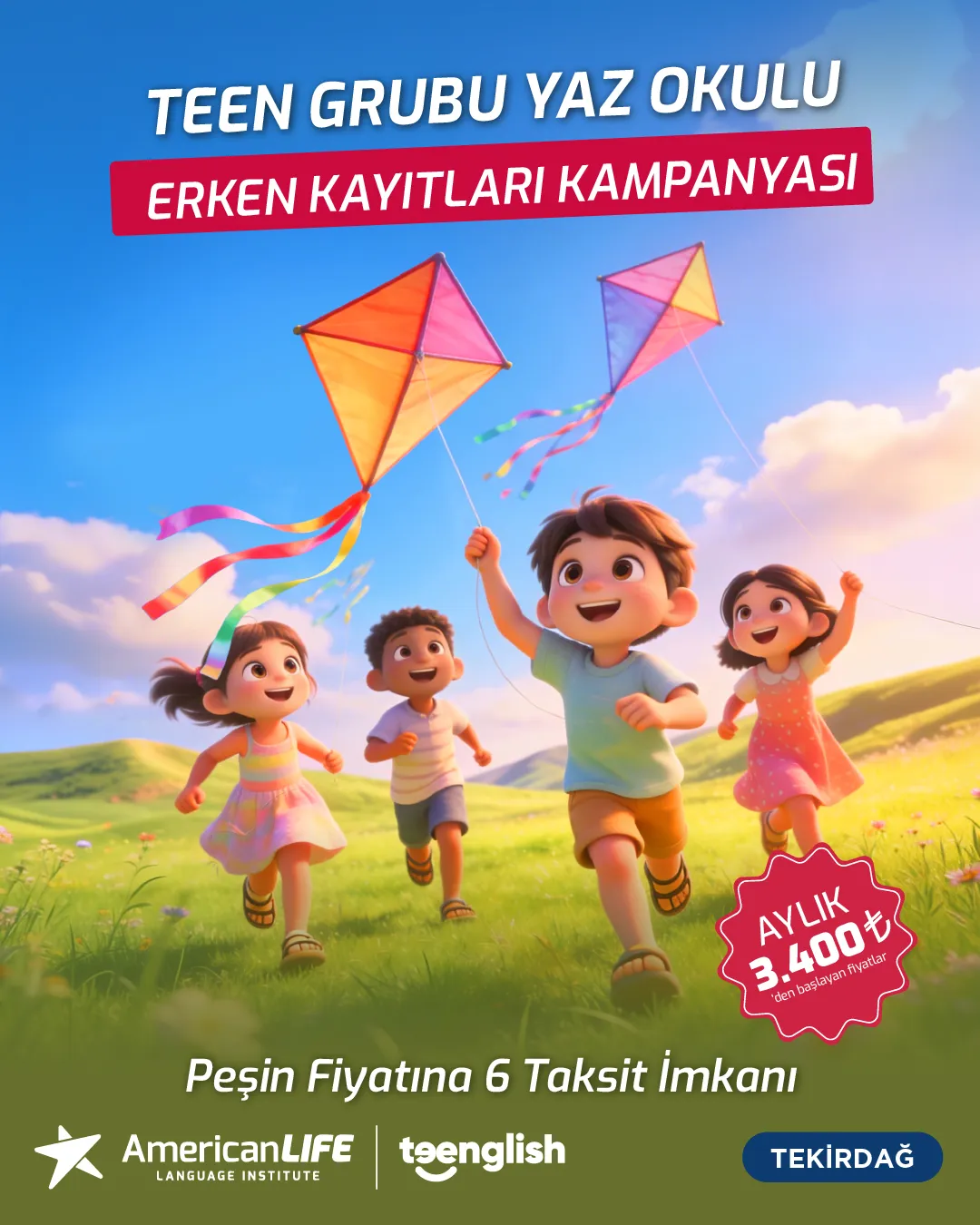 Tekirdağ Teen Yaz Okulu Erken Kayıt Tasarım Dosyası_post Tekirdağ Teen Yaz Okulu Erken Kayıt