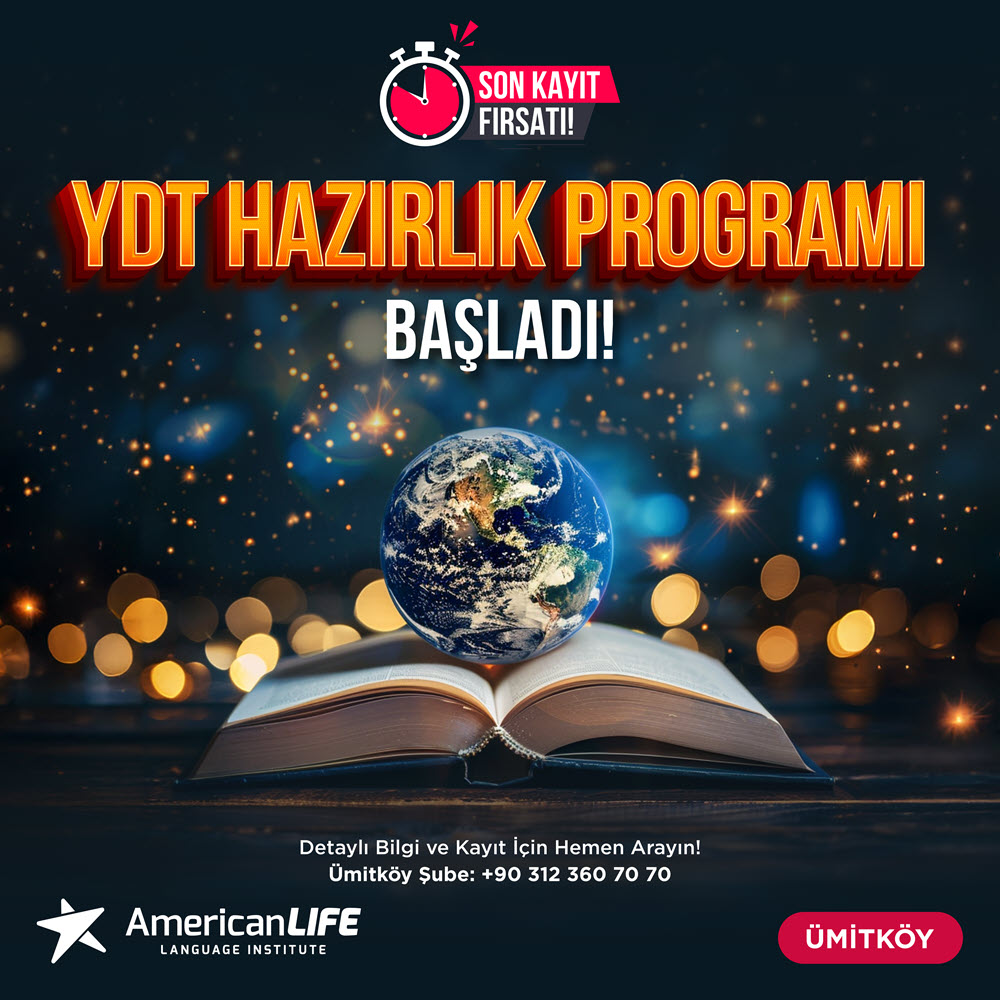 American LIFE Ankara Ümitköy YDT Hazırlık Kursu