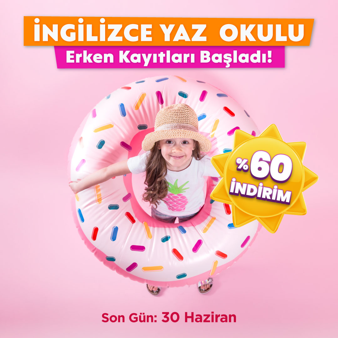 3-14 Yaş İngilizce Kursu Yaz Okulu