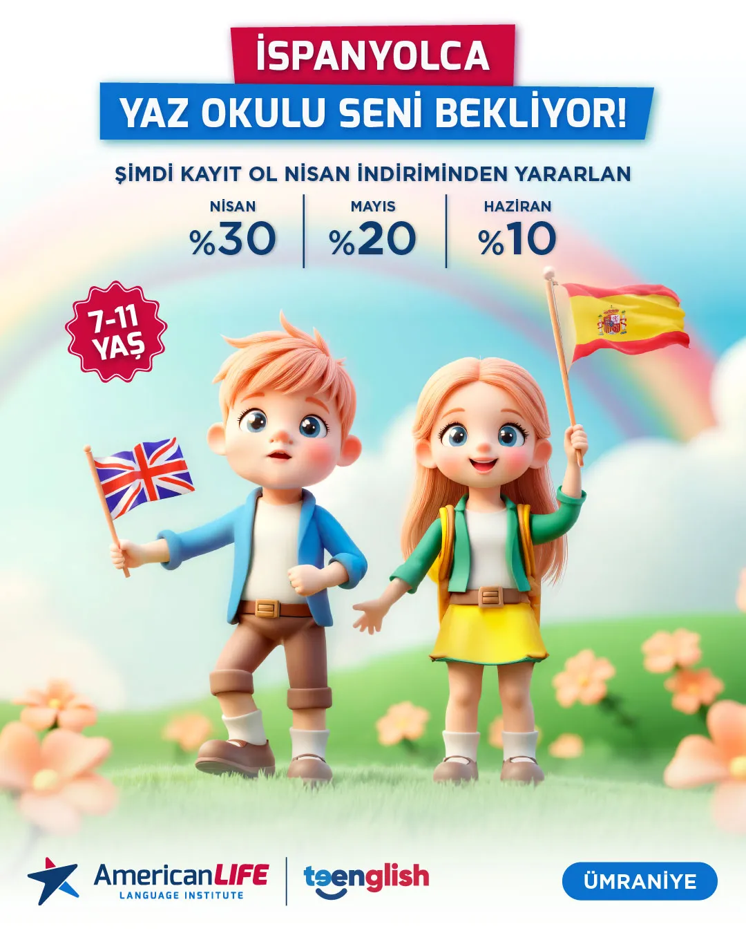 Ümraniye Teen İspanyolca İSPANYOLCA YAZ OKULU