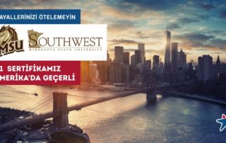 İngilizce Kursu Sertifikamız Southwest Minnesota University
