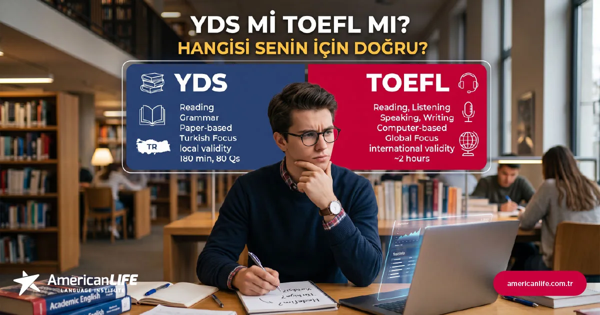 toefl ibt yds denkliği 001_Artboard YDS mi TOEFL mı? İki Sınav Arasındaki Farklar ve Denklik Tablosu