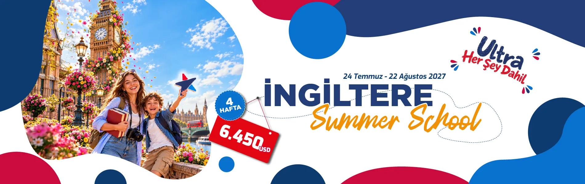 İngiltere yaz okulu 2027 programı